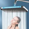 High Pressure Rainfall Shower Head Supercharge Your Shower With Swivel WaterSaving Flow 1