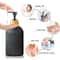Kitchen Black Dish Soap Dispenser Set With Tags Countertop Storage For Hands Dish Soap 4