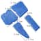 Caulking Tool Kit Silicone Sealant Finishing Tool Set for Smooth Grout and Professional Sealing
