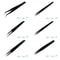 Precision Tweezers Set Anti Static ESD Stainless Steel Electronics Repair Tweezers Kit
