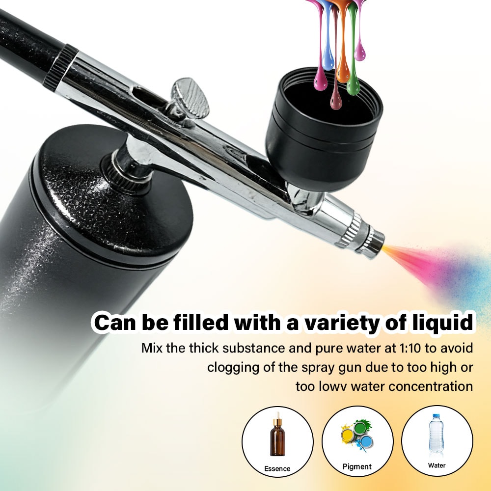 Premium Mini Airbrush Nail Art Kit With Compressor For Nails Cakes 1