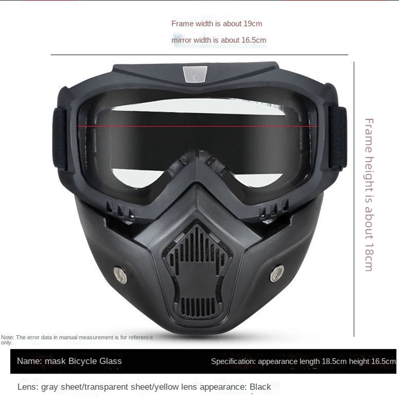 Full Face Protective Welding Mask with Fog-proof and Sand-proof Shield