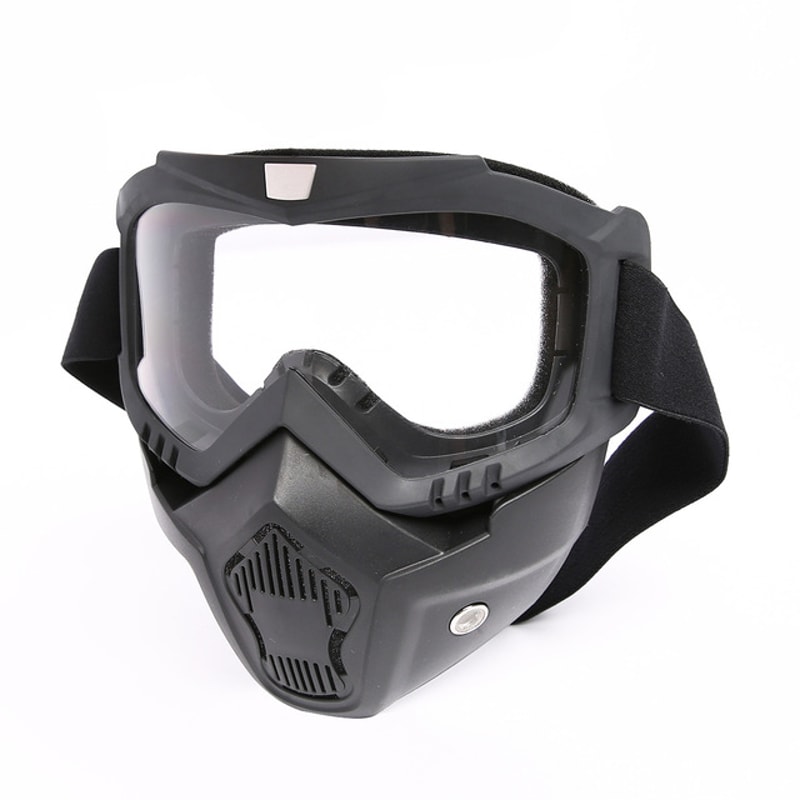 Full Face Protective Welding Mask with Fog-proof and Sand-proof Shield
