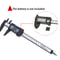 Digital Caliper Carbon Fiber Vernier Gauge Measuring Tool