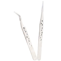 precision anti-static electronics tweezers curved & straight stainless forceps for repair