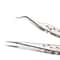 Precision AntiStatic Electronics Tweezers Curved Straight Stainless Forceps For Repair 3
