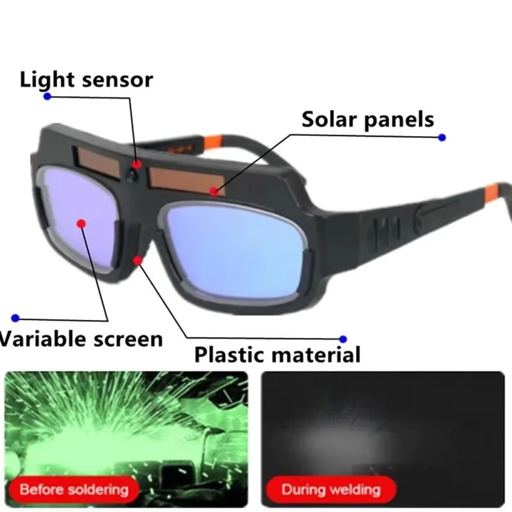 Automatic Darkening Welding Glasses AntiGlare Eye Protection 1