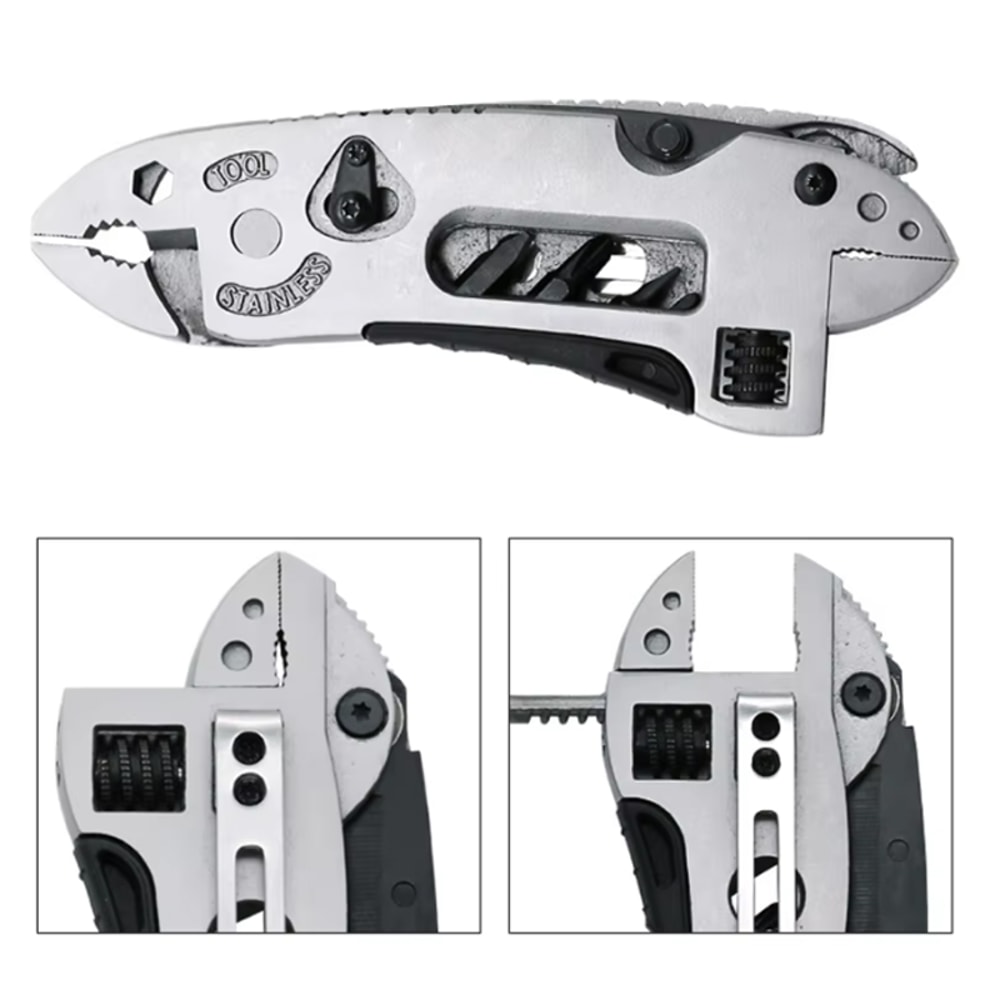 Multifunction Pocket Multitool Kit with Pliers & Screwdrivers