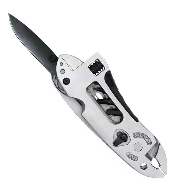 Multifunction Pocket Multitool Kit with Pliers & Screwdrivers