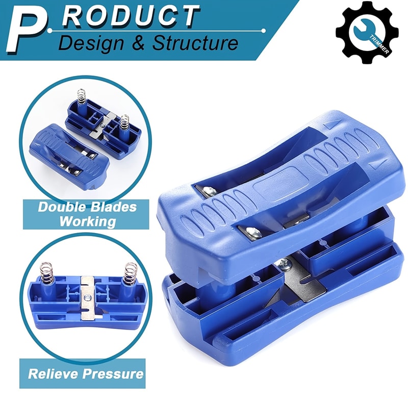 Professional Handle Edge Trimmer Set For Wood Cabinet Edgebanding 3