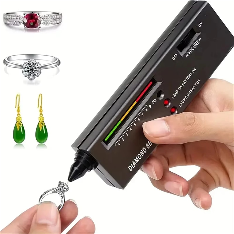 Professional Diamond Tester Pen High Accuracy Jewelry Diamond Tester Tool 0
