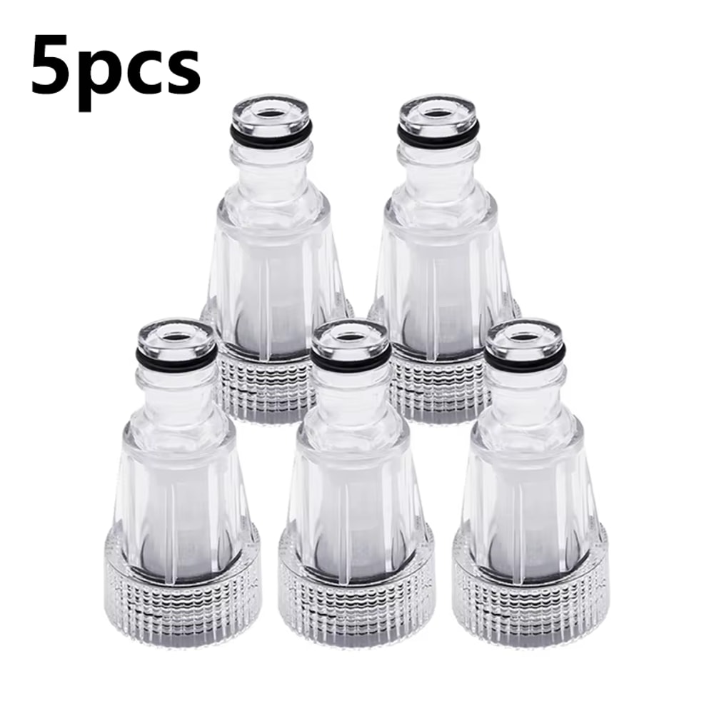 Pressure Washer Water Filter Inlet Connector With Garden Hose Adapter For Pump Protection 5