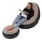 Portable Inflatable Sofa Chair Soft Flocked Inflatable Lounge Chair Foldable Lazy Air Sofa for Indoor Outdoor Relaxing