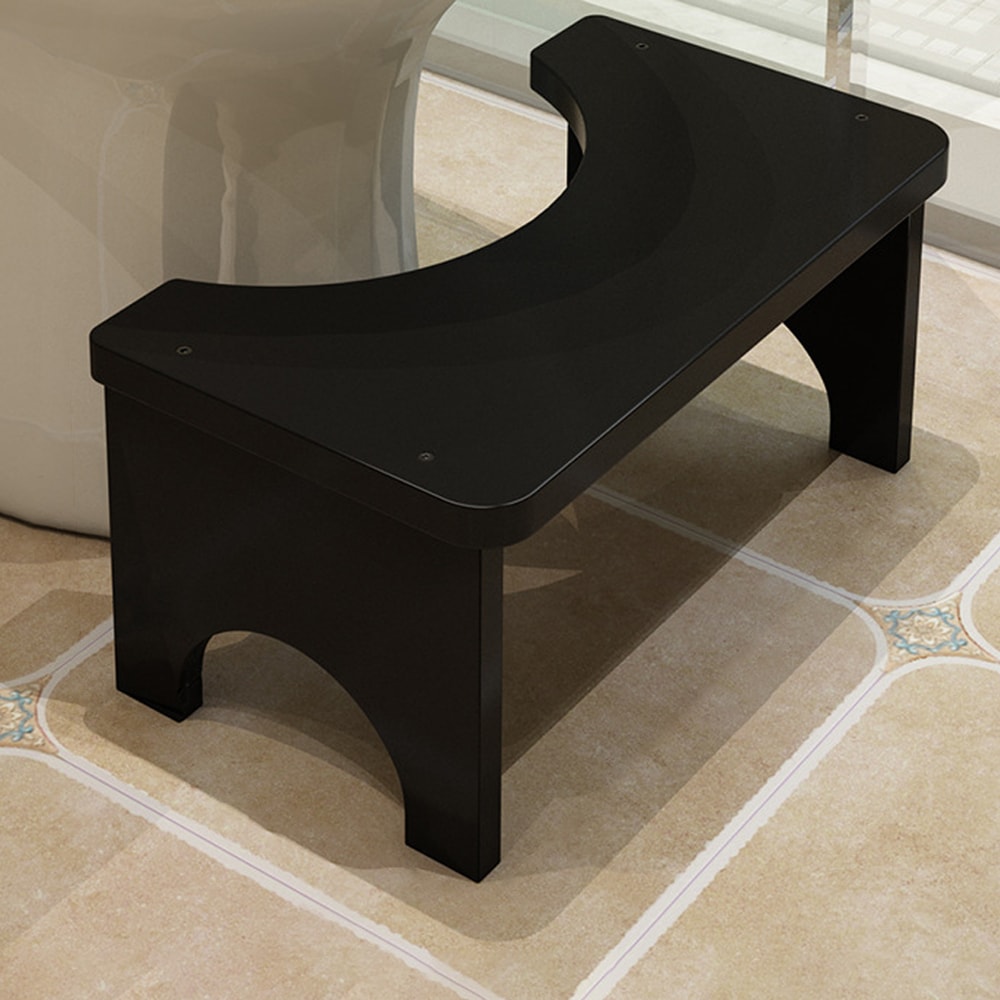 Portable Toilet Squat Stool For Adults Wide Stable Bathroom Potty Stool For Healthy Toilet Posture 3