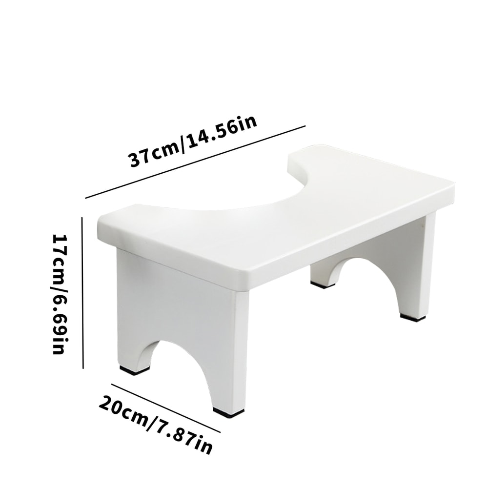 Portable Toilet Squat Stool For Adults Wide Stable Bathroom Potty Stool For Healthy Toilet Posture 8