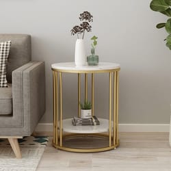side table round coffee table with hidden jewelry storage modern nightstand accent table