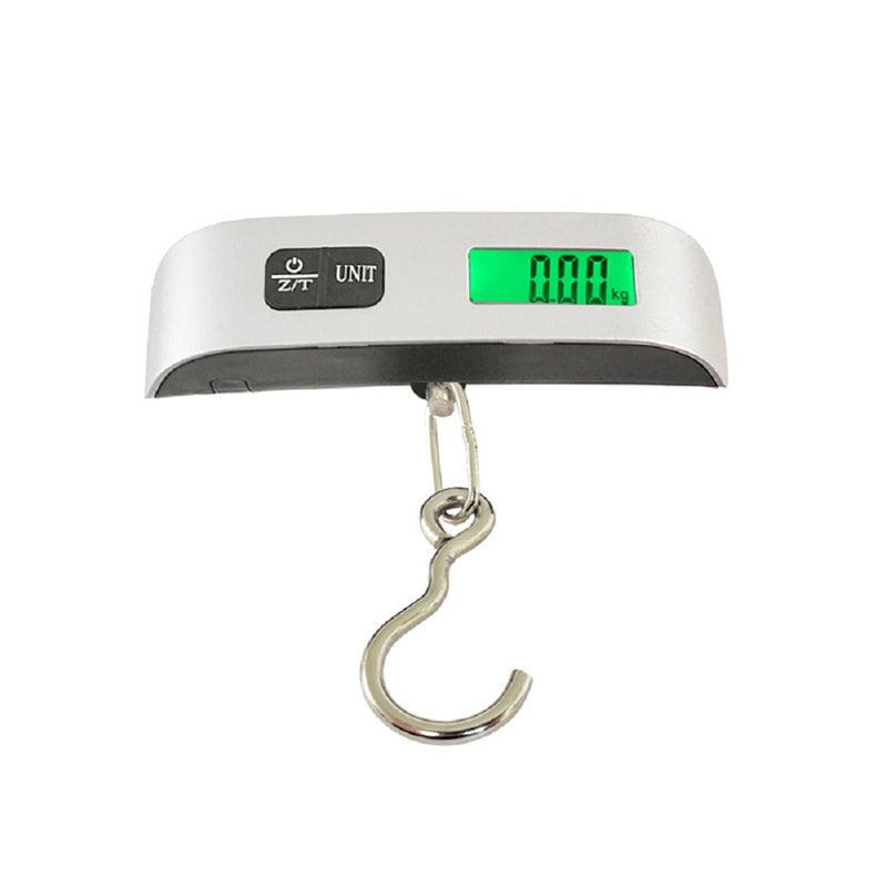 Portable Digital Luggage Scale LCD Display Capacity For Travel Suitcase Weighing 7