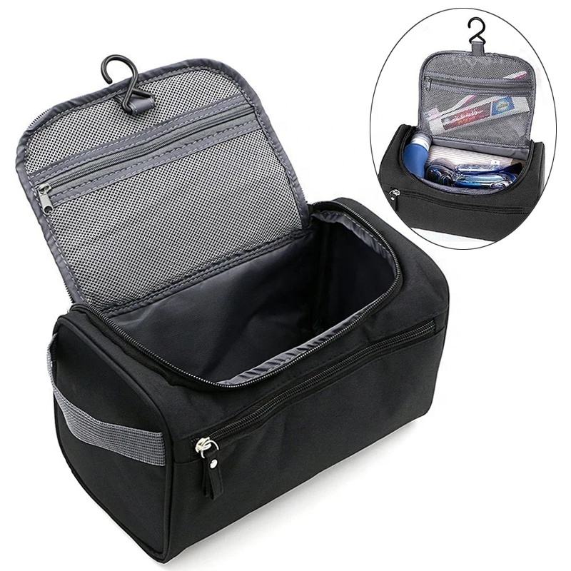 Womens Large Capacity Makeup Bag Travel Toiletry Hanging Organizer Kit