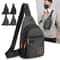 Mens Fashionable One Shoulder Crossbody Bag Large Capacity, Outdoor Sports Backpack, and Casual Small Shoulder Bag