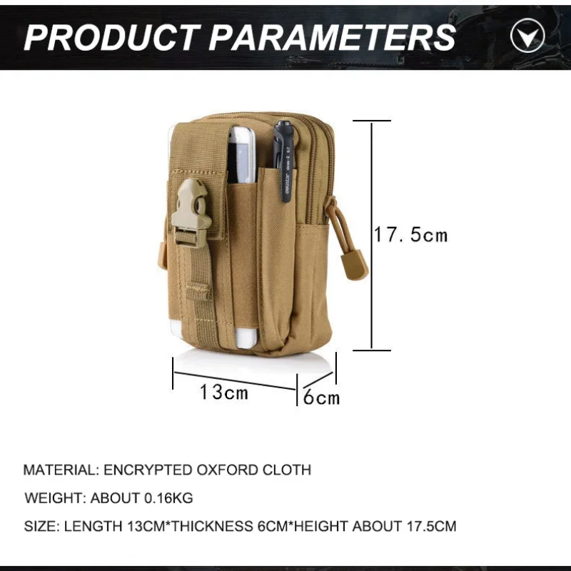 Tactical Leg Bag For Outdoor Sports Multifunctional Army Camouflage Riding Locomotive Waist Bag Bla 3