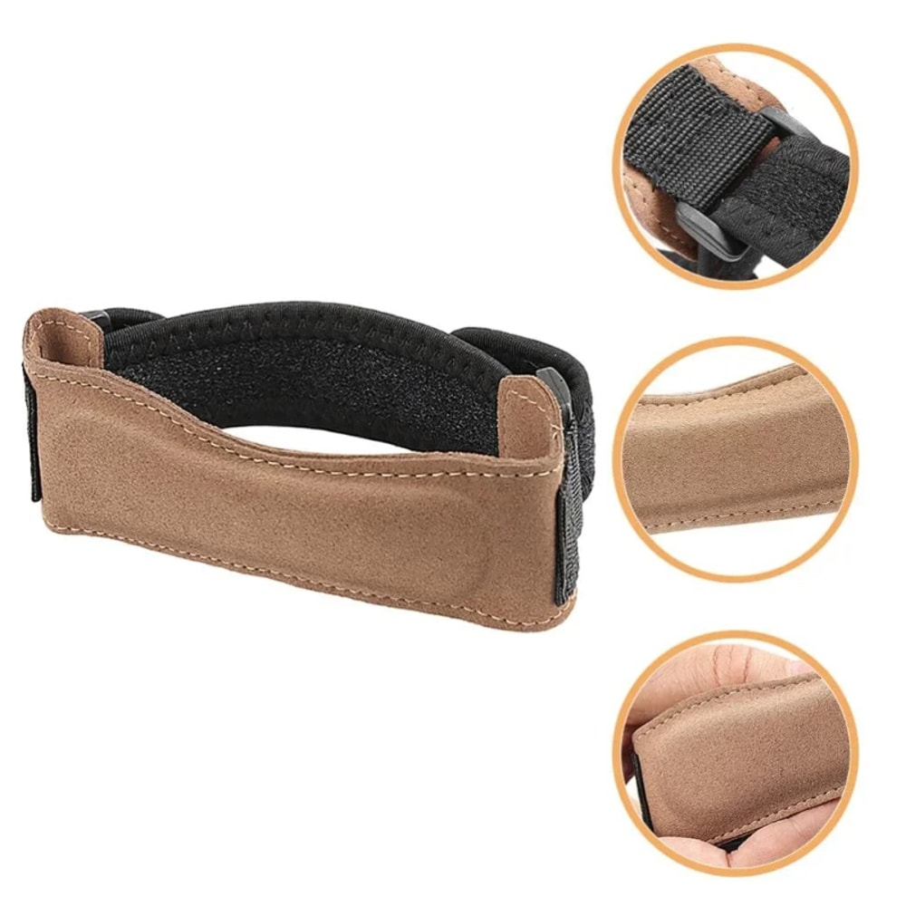 Shock Absorption Knee Pad Patellar Support Strap for Sports Basketball, Badminton, Volleyball Injury Protection