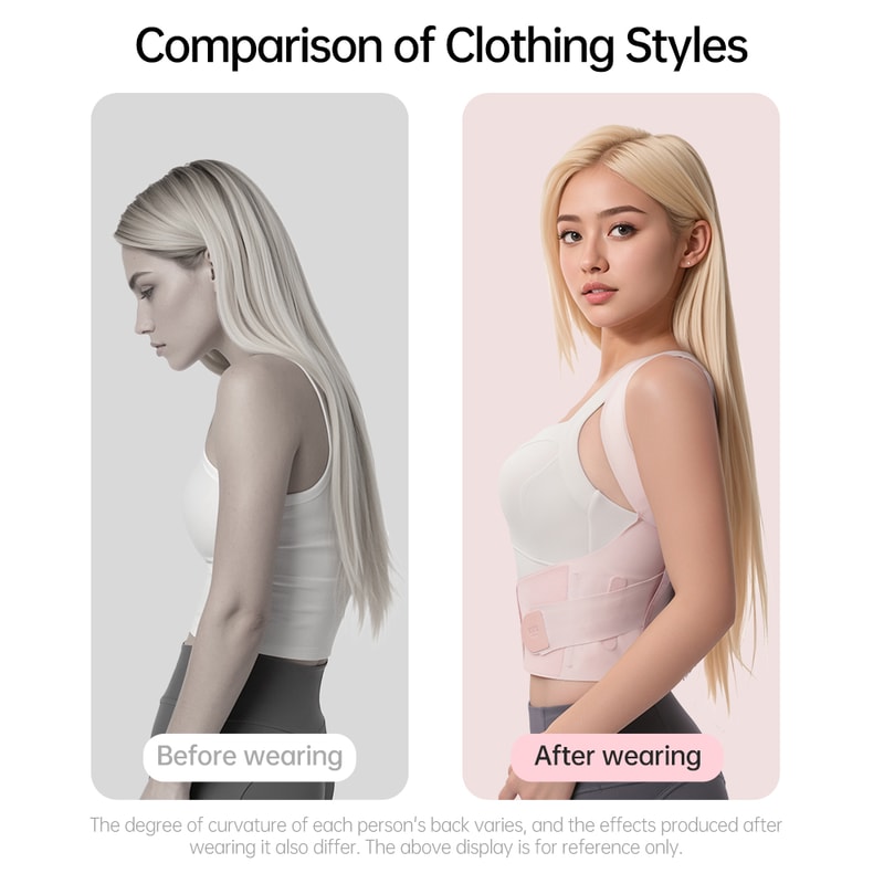 Posture Corrector Back Brace For Hunchback Improved Body Posture Achieve Square Shoulders Effect 1