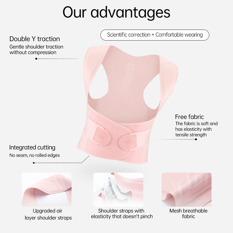 Posture Corrector Back Brace For Hunchback Improved Body Posture Achieve Square Shoulders Effect 2