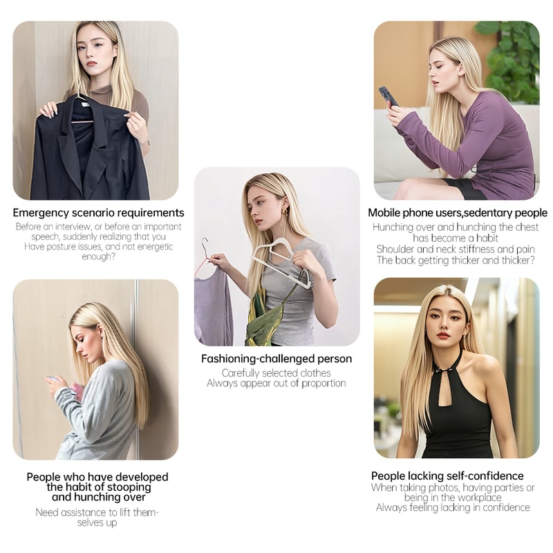 Posture Corrector Back Brace For Hunchback Improved Body Posture Achieve Square Shoulders Effect 3