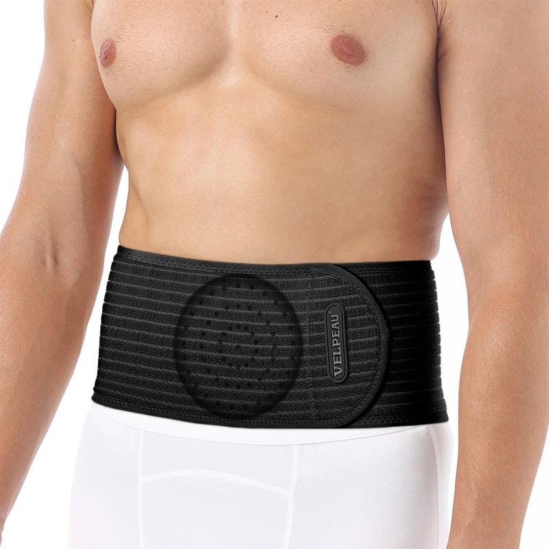 Abdominal Support Hernia Belt With Compression Pad For Epigastric Belly Button Hernias 6