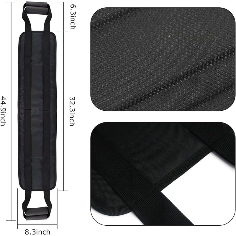 Patient Transfer Belt With Handles For Safe Mobility Support And Bed Turning Assistance 4