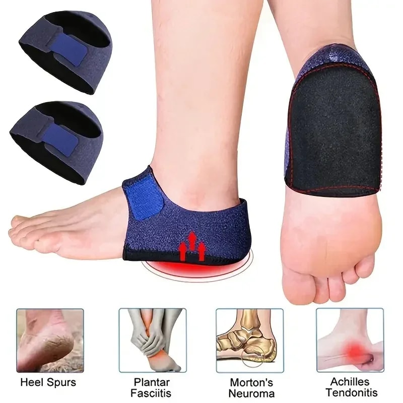 Silicone Heel Protector Socks For Heel Pain Relief Pads Soft Gel Heel Support Sleeves For Cracked H 0