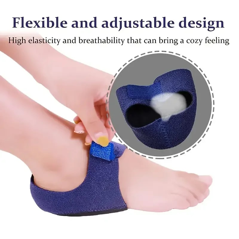 Silicone Heel Protector Socks For Heel Pain Relief Pads Soft Gel Heel Support Sleeves For Cracked H 1