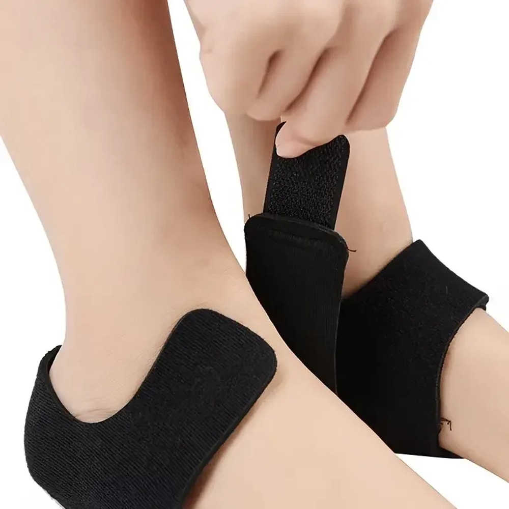 Silicone Heel Protector Socks For Heel Pain Relief Pads Soft Gel Heel Support Sleeves For Cracked H 5