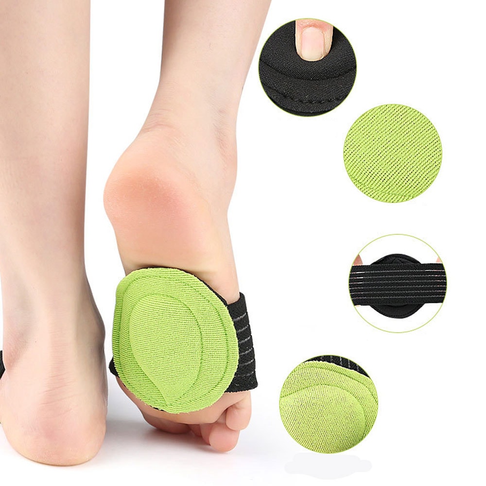 Foot Arch Support Insoles for Plantar Fasciitis Relief Cushioned Heel Pain Aid for Comfortable Walking and Running