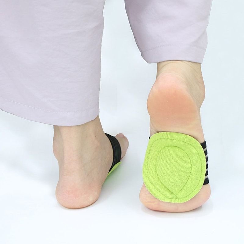 Foot Arch Support Insoles for Plantar Fasciitis Relief Cushioned Heel Pain Aid for Comfortable Walking and Running