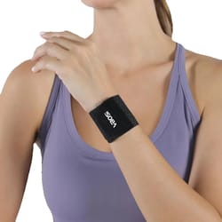 ergonomic pain relief wrist brace adjustable lightweight wrist wrap for badminton, gym, and training