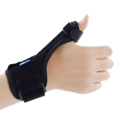 thumb splint breathable thumb spica wrist support brace for arthritis, tendonitis, and de quervains tenosynovitis