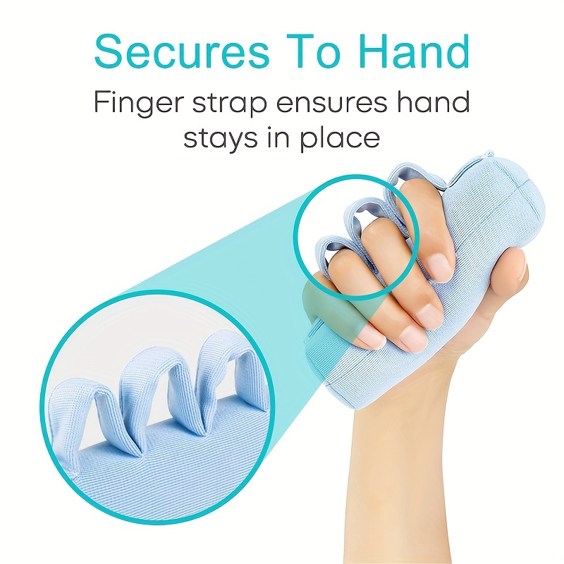 Finger Contracture Cushion For Elderly Care Palm Finger Grips Hand Grab Bar For Comfortable Support 2