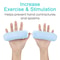 Finger Contracture Cushion For Elderly Care Palm Finger Grips Hand Grab Bar For Comfortable Support 3