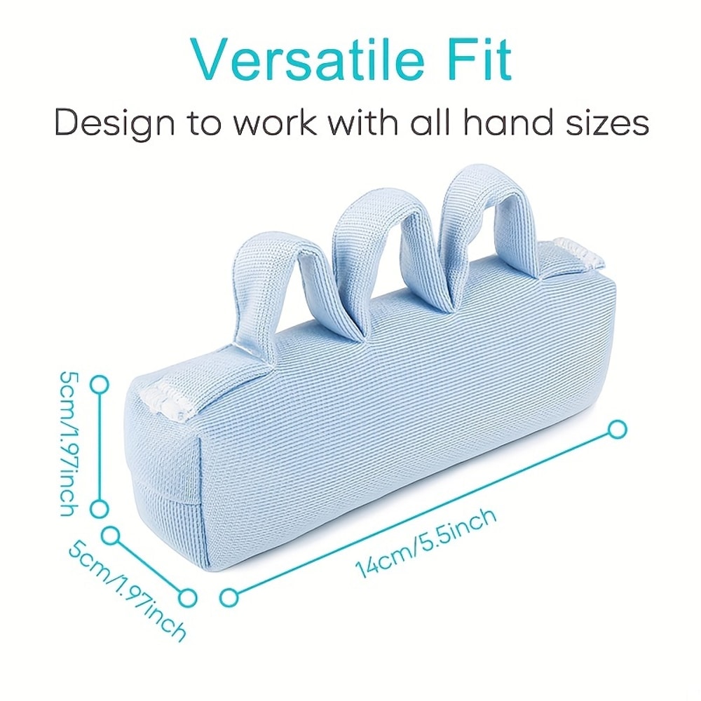 Finger Contracture Cushion For Elderly Care Palm Finger Grips Hand Grab Bar For Comfortable Support 4