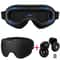 Breathable Sleep Mask Comfortable Blackout Eye Mask with Noise Cancelling Earplugs