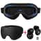 Breathable Sleep Mask Comfortable Blackout Eye Mask with Noise Cancelling Earplugs