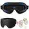 Breathable Sleep Mask Comfortable Blackout Eye Mask with Noise Cancelling Earplugs
