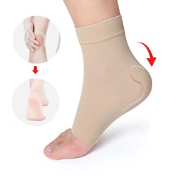 gel pads for ice skating protection socks achilles tendon, shin, heel & malleolar support