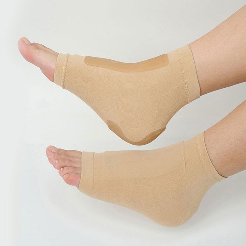 Gel Pads for Ice Skating Protection Socks Achilles Tendon, Shin, Heel & Malleolar Support