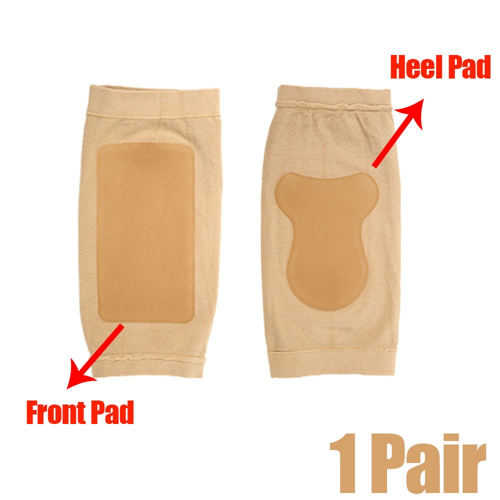 Gel Pads for Ice Skating Protection Socks Achilles Tendon, Shin, Heel & Malleolar Support