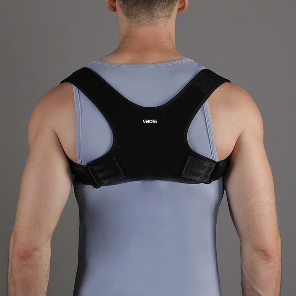 Unisex Adjustable Back Posture Corrector Support Brace For Men And Women Clavicle Spine Shoulder Co 6