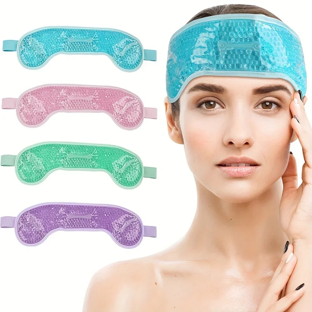 Migraine Gel Ice Pack Cold Hot Compress For Headache Relief 1