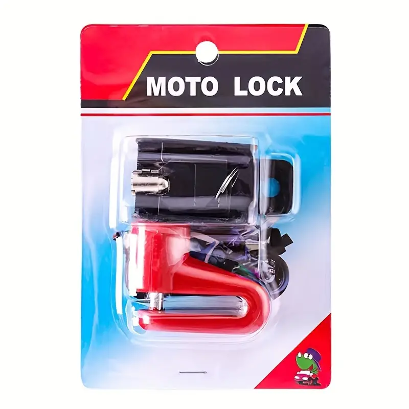 Motorcycle Disc Brake Lock Durable AntiTheft Security For Mountain Bikes No Battery Required 7