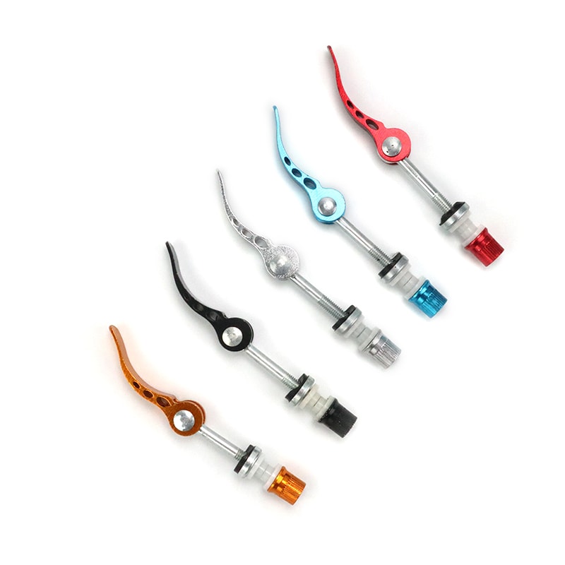 Bicycle Quick Release Aluminium Seat Post Clamp Durable Bike Seat Tube Clamp for Mountain Bike & Cycling Accessories